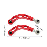 2 Pieces Aluminum Alloy Alignment Arm Aluminum Alignment Control Arms Car Part for Sport Driving