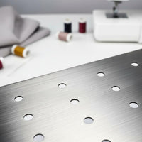 Footrest for Sewing Machine Stitching Apparatus Foot Pad Perforated Suction Cup Foot Pad Polished Pedal Platform