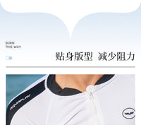 AQUAPLAY安泊来分体泳衣男长袖游泳海边度假潜水服浮潜冲浪水母服