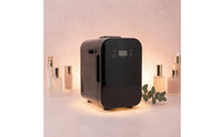 Temperature Controlled Mini Fridge with Digital Display Compact Mini Fridge Two-in-oneUse Portable Refrigerator Quiet for Bedroom