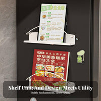 verticalMounted Accessory Holder adaptable Use metal-attaching Desk holder no-tools-required installation