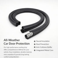 Black B-Pillar Door Seal Strip, Car Sealing Strips for B Pillar Trim, Wear Resis #variant:90cm (2 pieces)