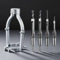 Drill Press Mortising Attachment Easy Installation Mortising Attachment Bracket Heavy Duty Steel Construction Power Tool Accessory for DIY Enthusiasts