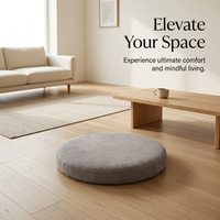 Round Floor Pillow Floor Cushion for Adults Seating, Thick Floor Pillow Meditation Cushion, Modern M - Image 4
