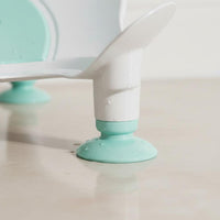 Sit or Lie Position Baby Butt Washing Basin Ergonomic Design Baby Bottom Washing Aid Non-Slip Infant Sink Bather Easy Storage for Newborns