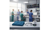 Multi-Pocket Nurse Attire Set Stretch Material V-Neck Scrub Set Soft and Comfortable Professional Apparel Drawstring Waist for Nurses, Doctors, Healthcare Workers, Hospital, Medical Facility