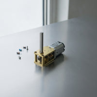 Mini Gear Assembly Motor Miniature Motor with Metal Gearbox High Turning Power for Students