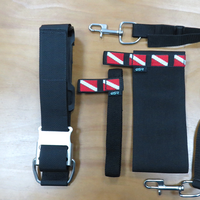 OSR SPORTS技术潜水 侧挂 BCD 瓶箍组合 Tank Stage Kit 潜水配件