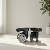 Suitcase Replacement Wheels Double-rowRow Luggage Wheels with Housing Luggage Wheel Replacement Parts Long-Lasting Caster Smooth