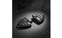 2 Pieces Wear-Resistant Custom Motorcycle Foot Pedal Aluminum Alloy Anti-Slip Foot Pedal CNC Cut Footrest Easy Installation