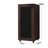 AV Equipment Tower Audio Rack Home Theater Component Rack KTV Sound System Cabinet Locking Media Cabinet Wood Construction Adjustable Shelves Suitable for Home Theater Studio KTV Room