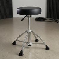 Drum Throne with Tripod Base   Adjustable Drum Throne Double Braced for Rehearsal Room
