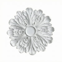 Ceiling Lamp Panel Raised Relief Home Decoration Scroll Pattern