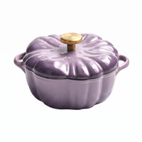 Enameled Cast Iron Dutch Oven Heat Retention Pumpkin Dutch Oven Multifunction