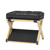 Wooden Folding Stool for Home Living Room