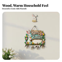 rabtouch Wall Hanger Easter Themed Hook Rack Flat 2D design for Entryway, Families