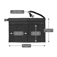 Half-Waist Apron with Pockets Sturdy for Bistros, Cashiers