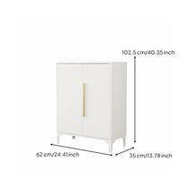 Entryway Shoe Storage Cabinet with 5-tier Adjustable Shelves Metal Shoe Organizer Large Capacity Slim Shoe Cabinet Ventilated Lockable Design Suitable for Home Hallway Mudroom