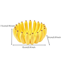 Banana Bowl Compact Storage Basket Portable for Dining Table