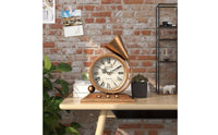 Vintage Desk Timepiece Decorative Retro Table Timepiece Lightweight for Shelf
