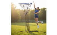 Volleyball Training Net Stand Sturdy Volleyball Training Net with Carry Bag Heavy Duty for Coaches