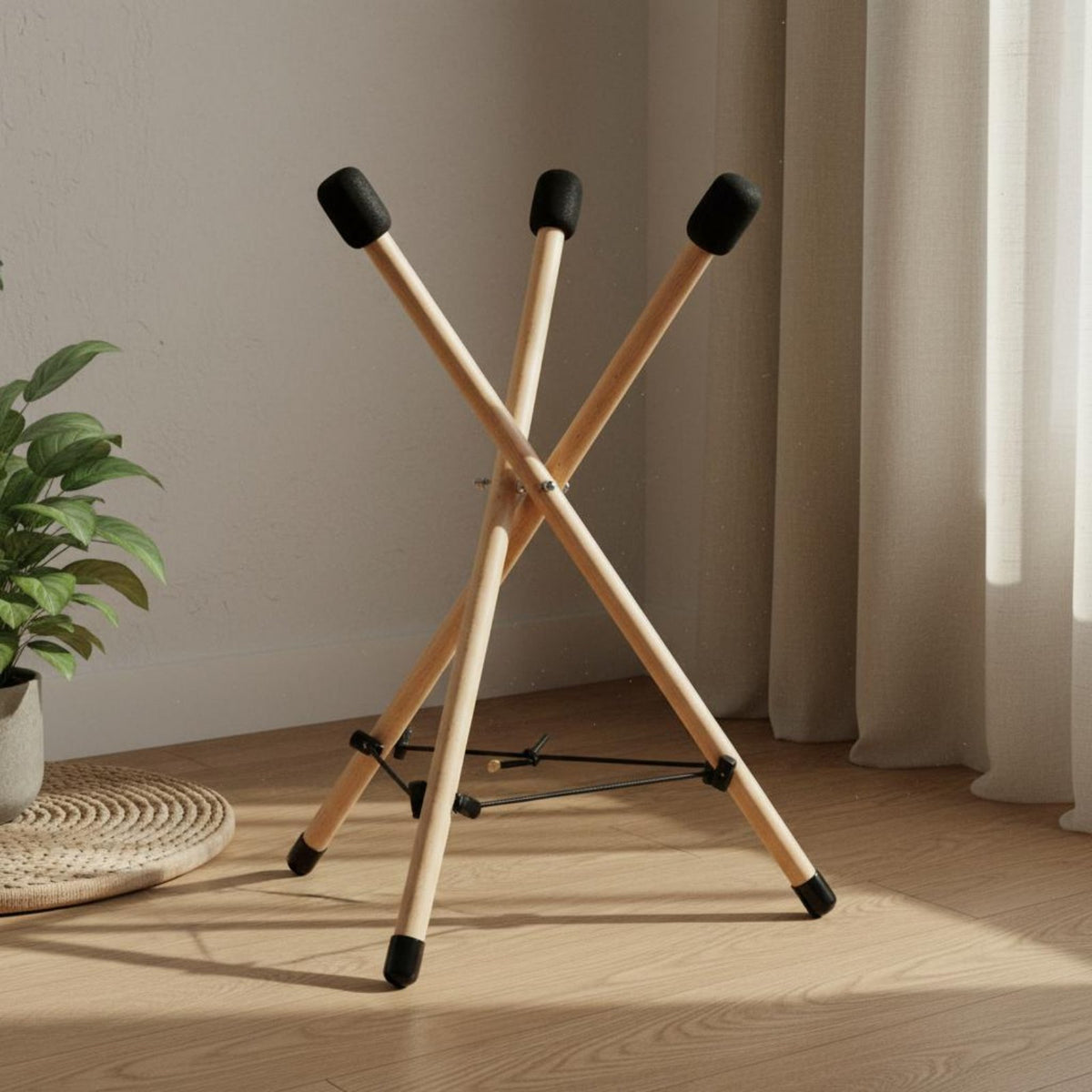 Handpan Stand Freestanding Percussion Pan Drum Stand Stable for Home, Stage