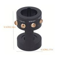 Metal Metalworking Electrode Grinder with Grinding Wheels Rigid Electrode Grinding Tool with Adjustment Ports Threaded Durable for Fabricators