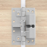 Hidden Door Coil Hinge Multifunctional Self-Closing Door Hinge Easy to Install