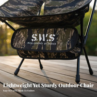 Moon Chair Foldable Design rearpacking Chair small for Fishing, outdoor event and travelers