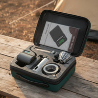 Portable Pour-over Coffee Set Complete Roadside Coffee Making Kit with Case for Outdoor