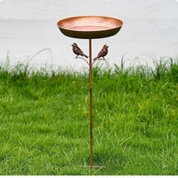 Metal Bird Bath Stake Weather Resistant Bird Bath Stake Easy to Clean for Patio
