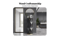 Modern & design 5-Drawer Storage cabinet complimentarystanding Sculpted Front 5-Drawer Cabinet adaptable Chest of Drawers Space-Saving for Design aficionados, Apartment Dwellers, Bedroom, Living Room, Entryway, Hallway