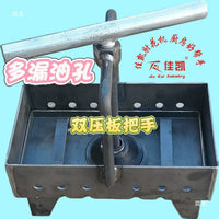 压4公斤肉  升级款佳凯家用中号肘花机 压肘花模具 压猪头肉盒子