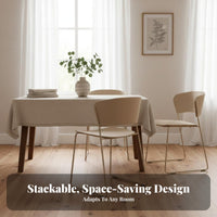 Molded Spinerest Chair Stackable Indoor Seating Nordic Design Modern Design for Homeowners, Business Owners, Cafe, Office