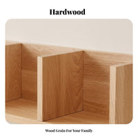 Modular Grid Shelf Space-Saving Bookshelf Large Capacity for Renters, Homeowners
