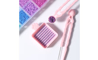 Melt Bead Pen and Tray Set Improves Efficiency Bead Placement Tool Macaron Colors Art Craft Tool for Kids