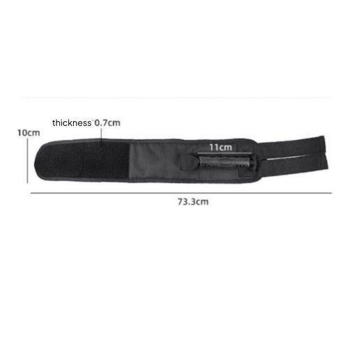 Thigh Pull-up Assist Band Ergonomic Handle Wheelchair Leg Lift Strap Adjustable
