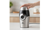 Stainless Steel Electric Grinder Upright Multifunction Grinder Multi-Function Multifunctional Grinding Machine Space-Saving for Cooks, Home Brewers, Kitchen, Countertop