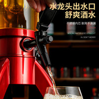 酒炮酒吧专用高端扎啤酒炮 扎啤炮桶3升酒泡器桶装带龙头啤酒龙头