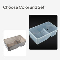 Turtle Habitat Tank, Aquatic and Terrestrial Eco Set