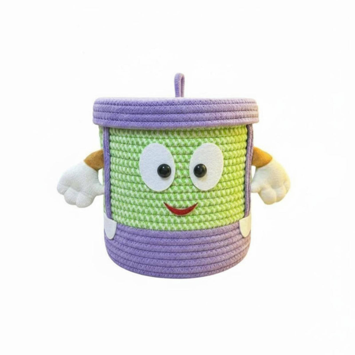 Cartoon Hand Basket Decorative Desktop Container multifunctional for Bedside Table