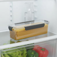 Pasta Storage Container Dustproof Airtight Pasta Container Space Saving Rectangular Keeper for Refrigerator