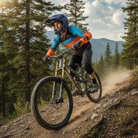 Impact Resistant Helmet with Detachable Chin Bar Safeguarding Adult Mountain Bike Helmet Removable Ventilated for Bmx Riders, Adults, Downhill Riding