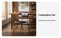 Upholstered High-Back Bar Stool Built-in Footrest Counter Chair for Dining Room