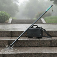 Collapsible Hiking Pole Illuminate-in-the-Dark Telescopic Climbing Pole Kit