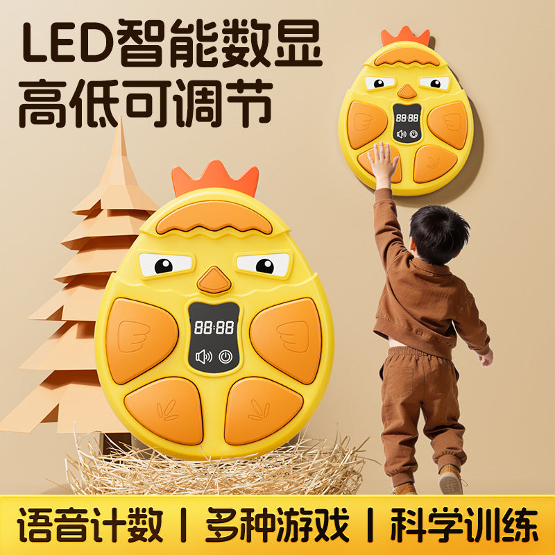 Kids Vertical Jump Trainer with Voice, Digital Display, Light, and Counting, ABS, for Children