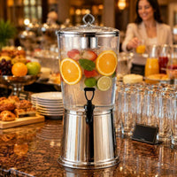 Commercial Cold Drink Dispenser Large Capacity Stainless Steel Juice Dispenser Detachable Design for Caterers