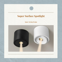 Adjustable LED Flush Mount Spotlight for Home & Office