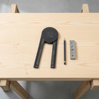 Angle Gauge with Ruler Arms Plastic Angle Gauge Ruler and Protractor Combination Easy-to-Read Measuring Tool Accurate