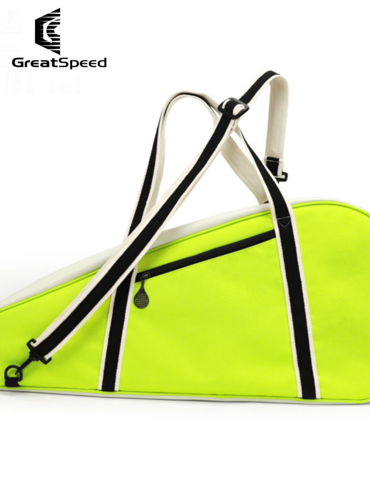 GREATSPEED 3-Racket Tennis Bag, Single Shoulder, Unisex, Simple Tennis Racket Bag, Badminton Racket Bag